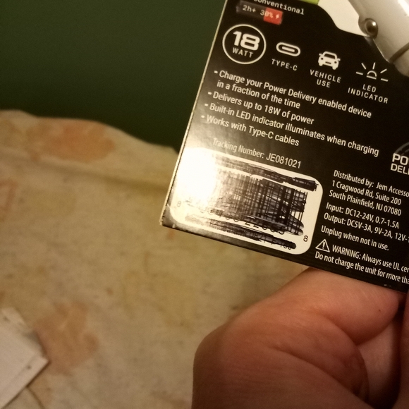 Electric Necessities 10 Watt Type-C PD 3.0 Car Charger Never opened - Picture 15 of 15